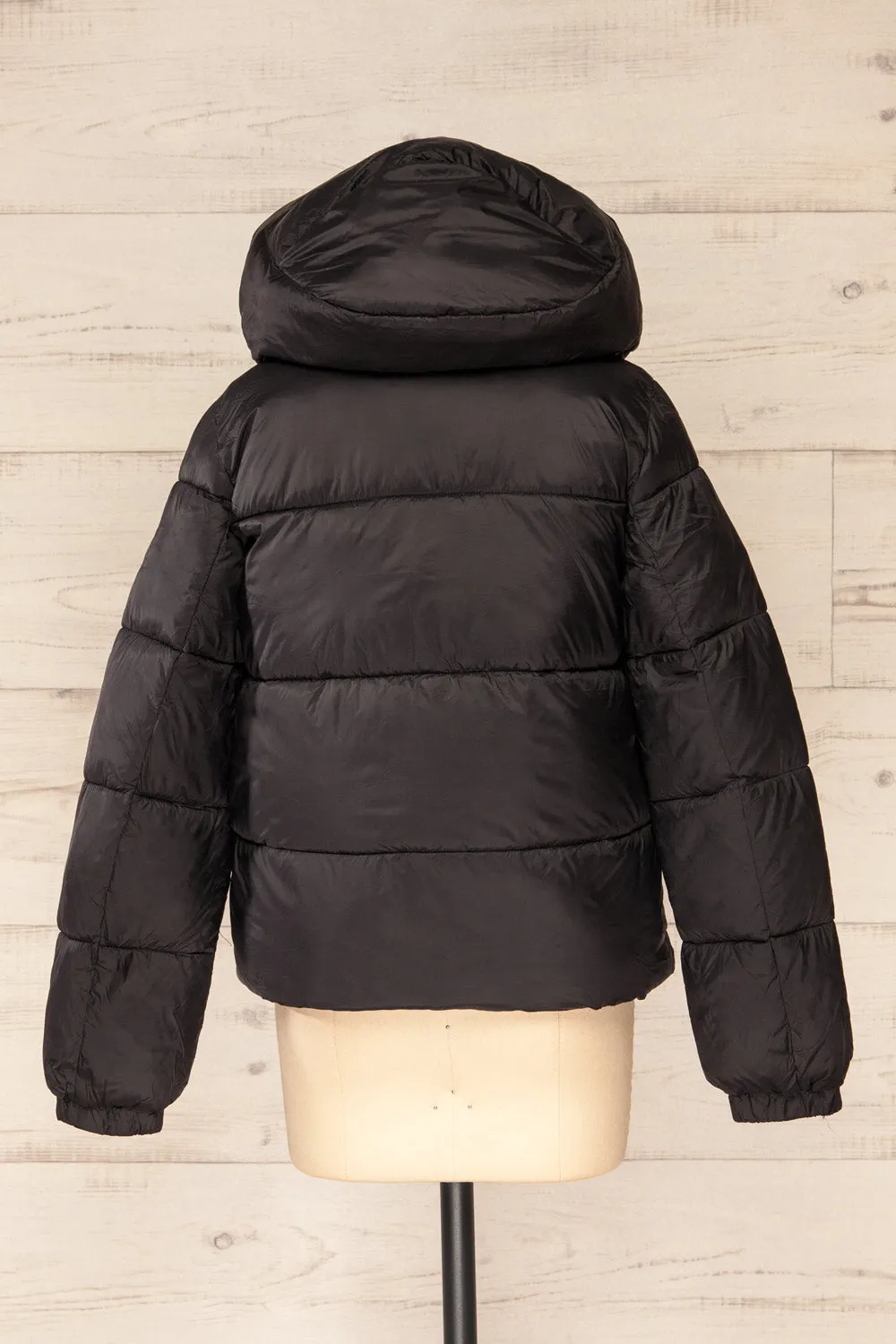 Rasdale Black | Short Puffer Coat