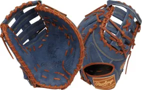 Rawlings 13" PRODCTD-RHT Heart Of The Hide Denim Baseball First Base Mitt