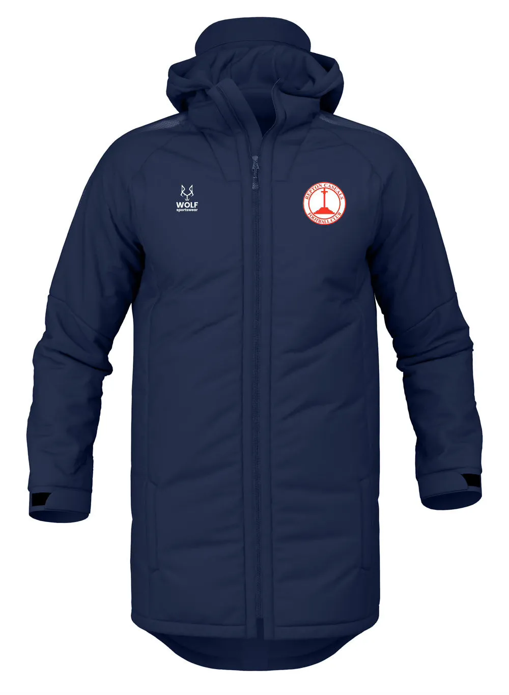 RCFC Padded 3/4 Length Coat (Junior)