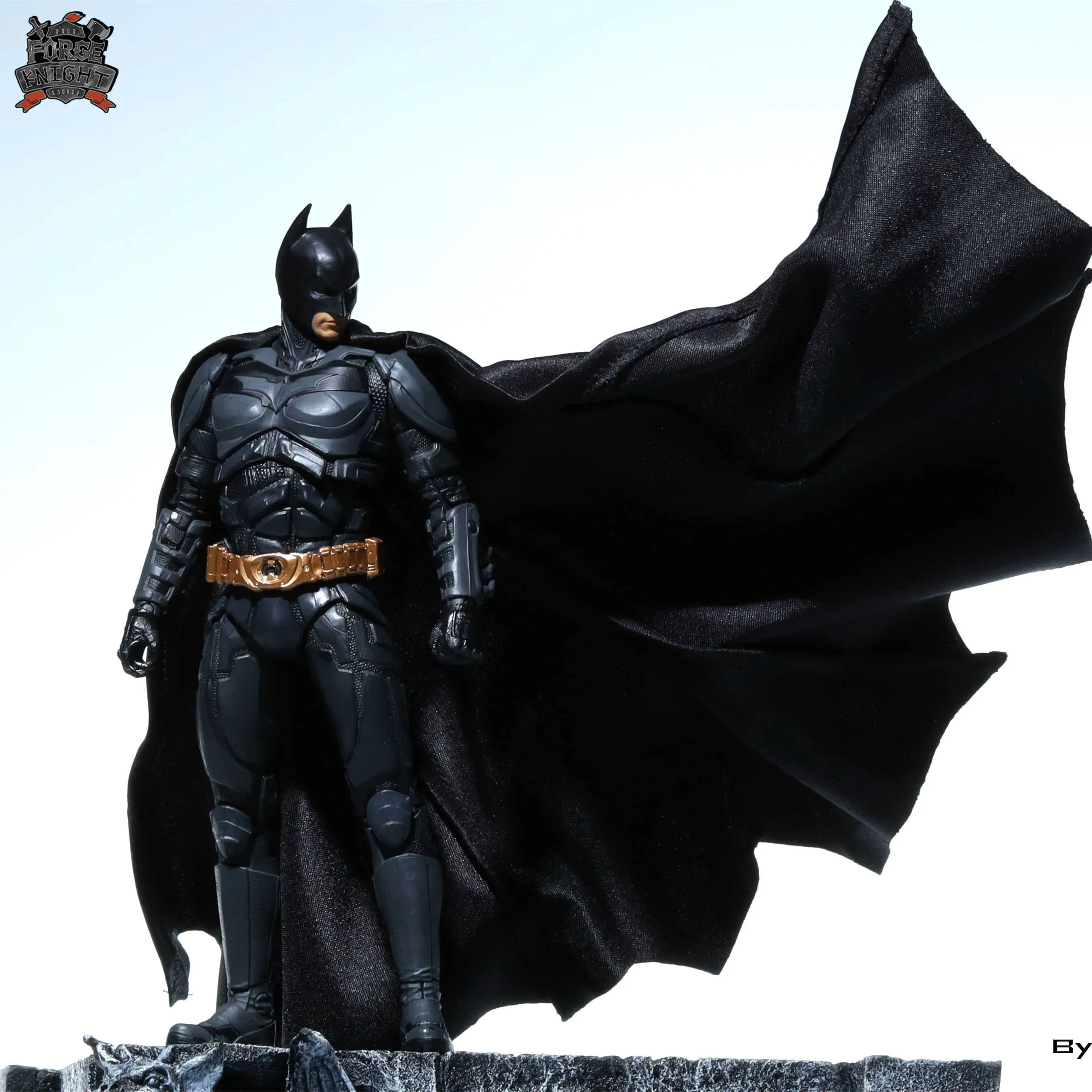 【READY FOR SHIP】1/12 Custom cape for Mcfarlane Batman：The Dark Knight Trilogy