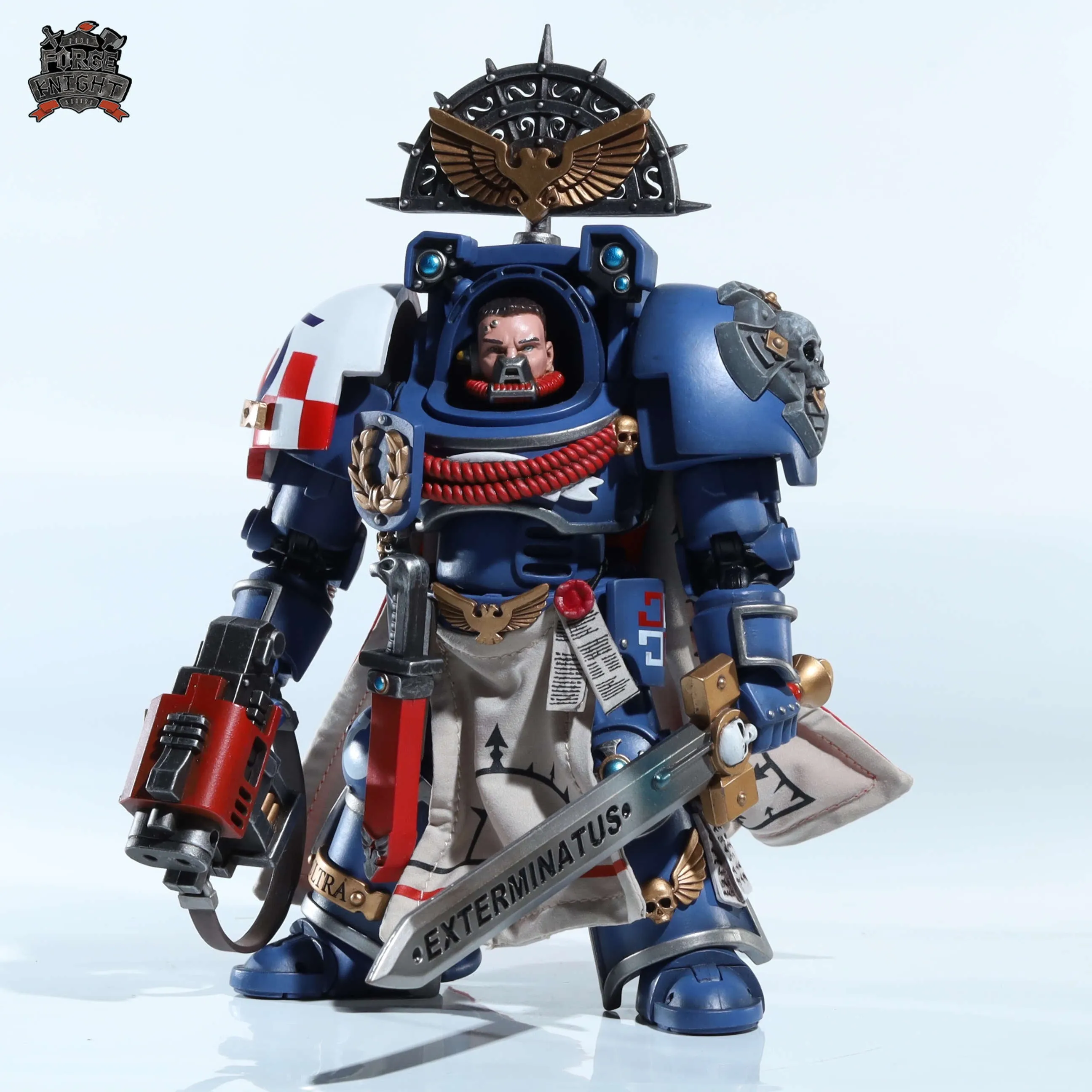 【READY FOR SHIP】Custom cape set for Joytoy Warhammer 40000 1/18 Ultramarines Terminator Captain