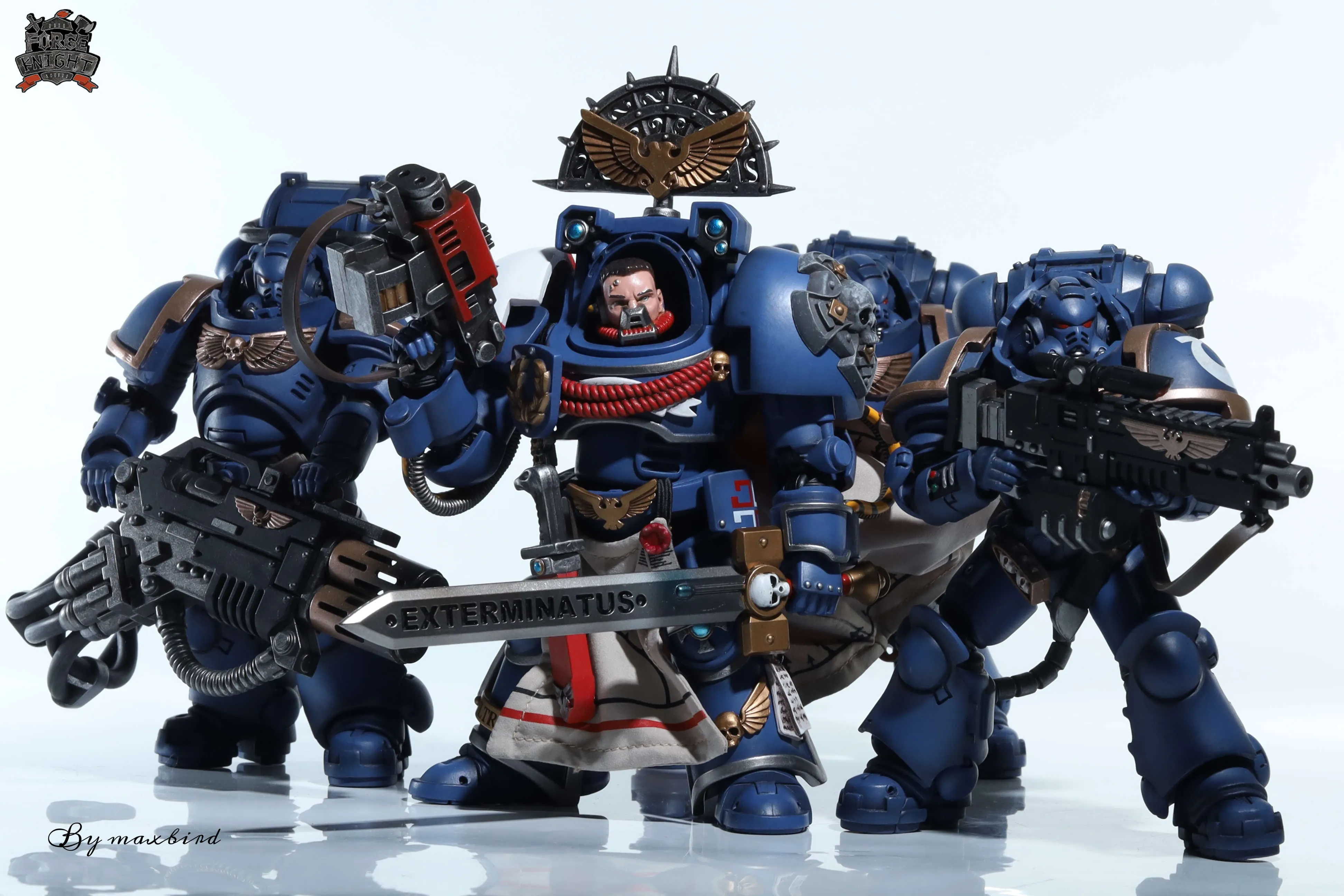 【READY FOR SHIP】Custom cape set for Joytoy Warhammer 40000 1/18 Ultramarines Terminator Captain