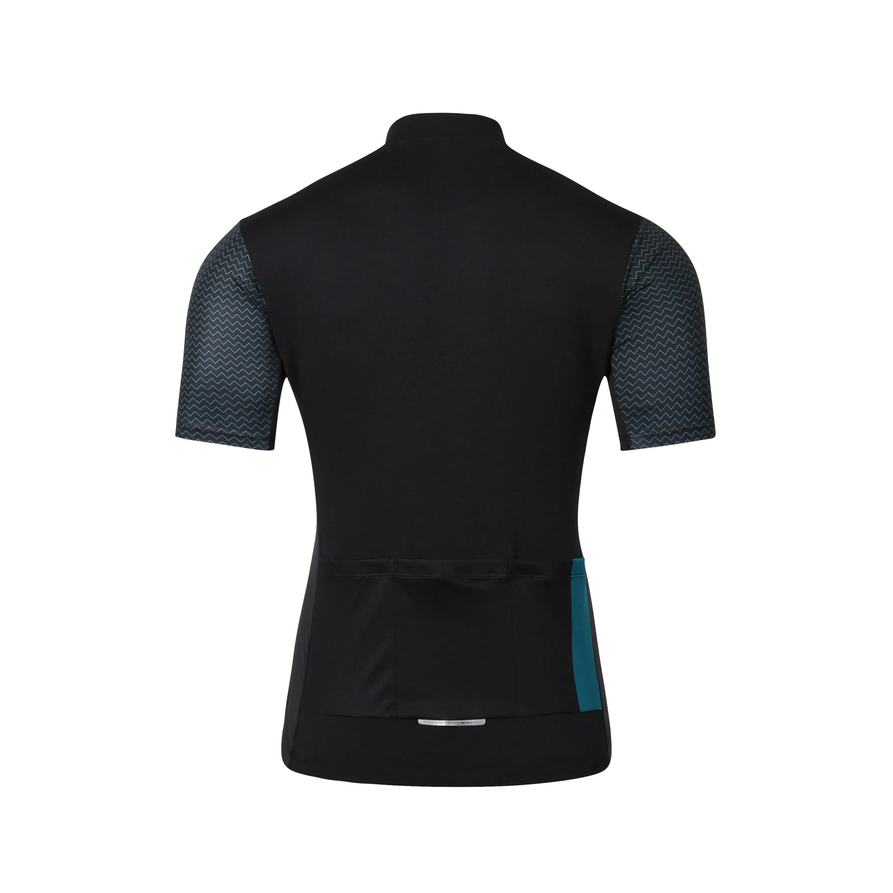 Santic Men Cycling Jersey Short Sleeve Black