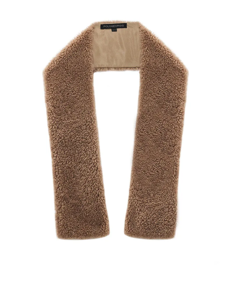 Shearling Pull Through Scarf