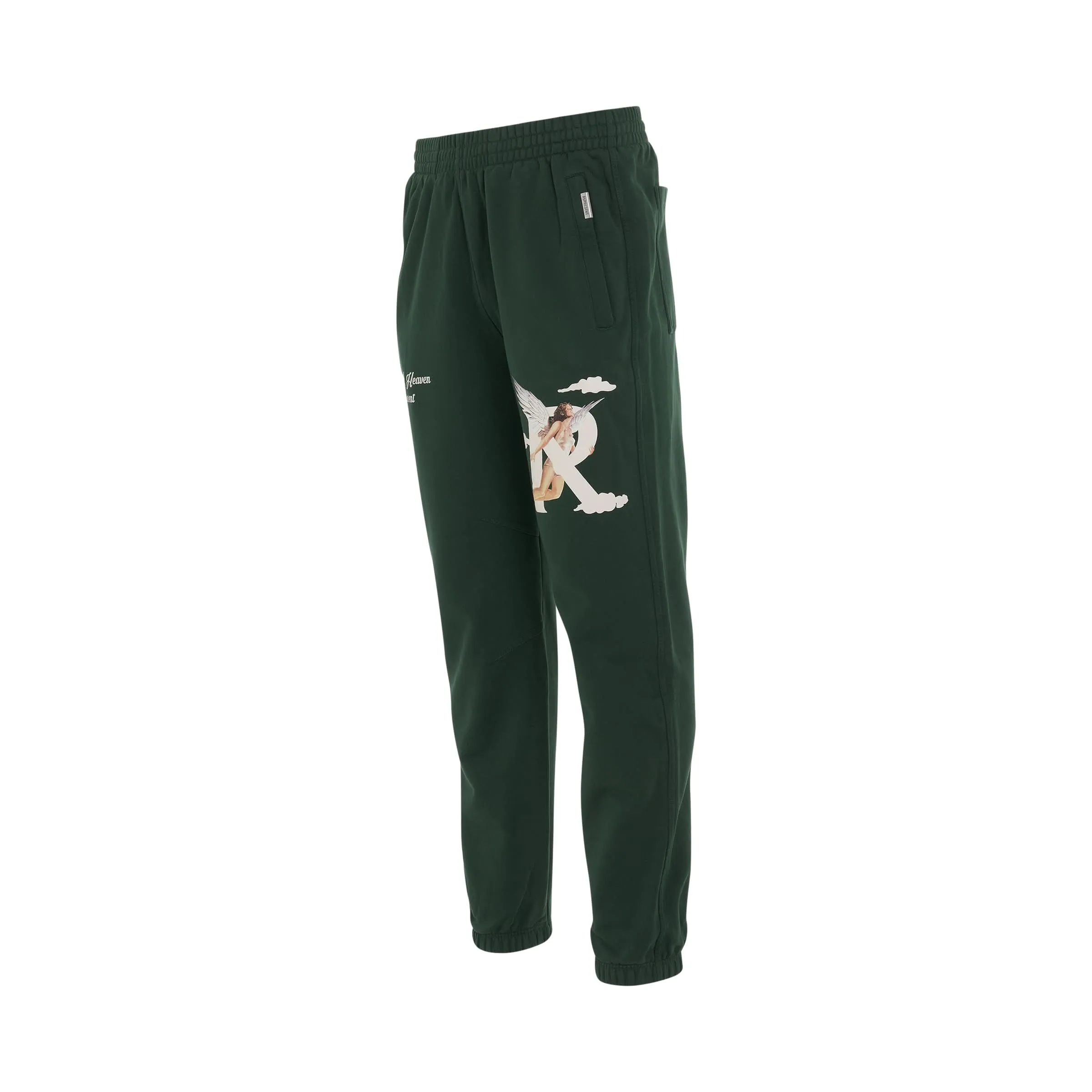 Storms in Heaven Sweatpant in Racing Green