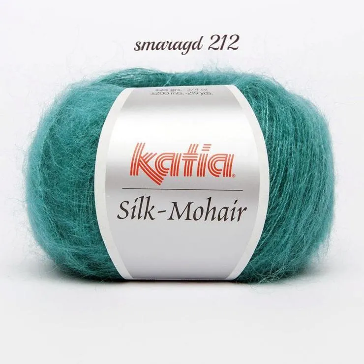 STRICK-SET für ein Braut Cape aus Kid Mohair für die Braut