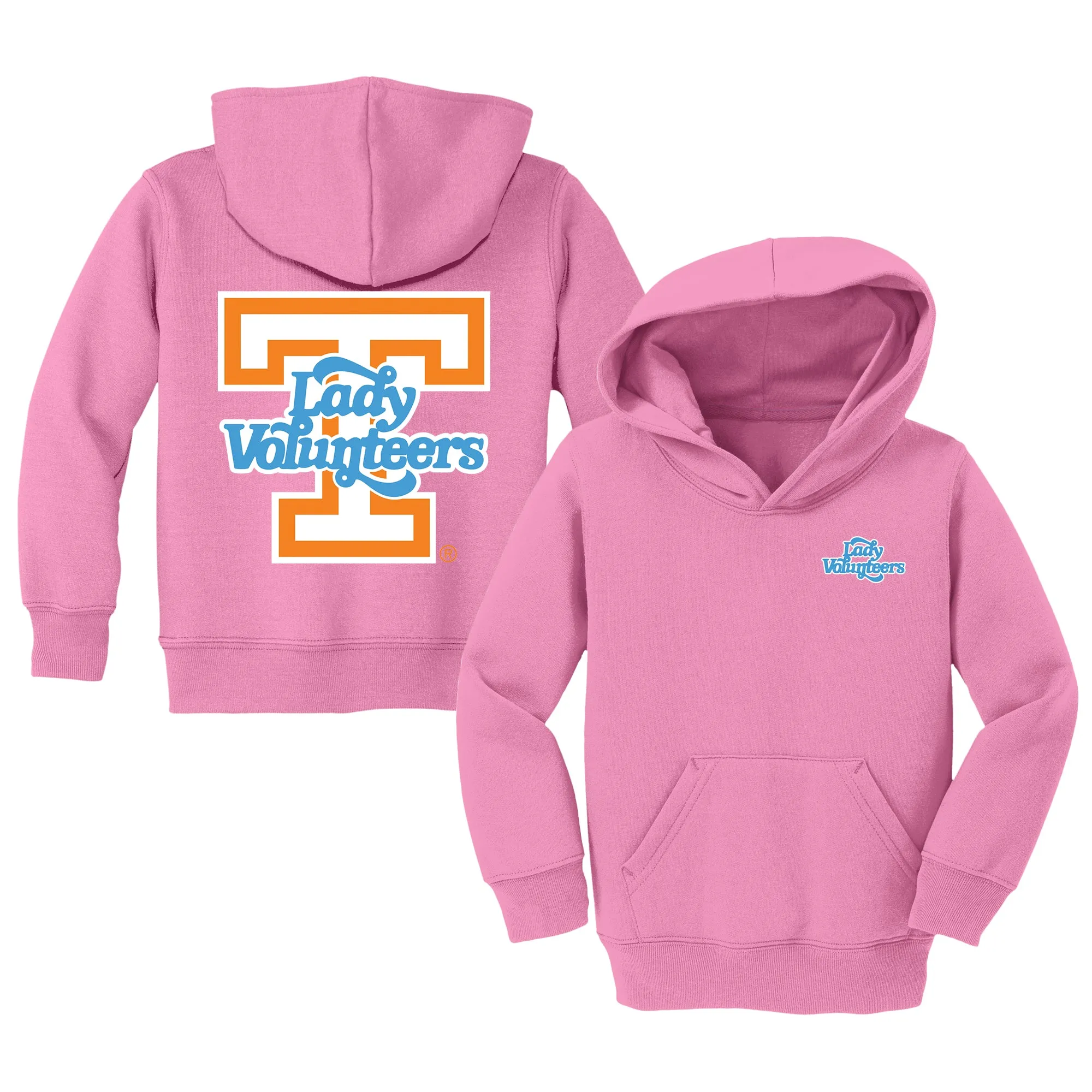 Tennessee Volunteers Lady Vols Logo Toddler Pullover Sweatshirt