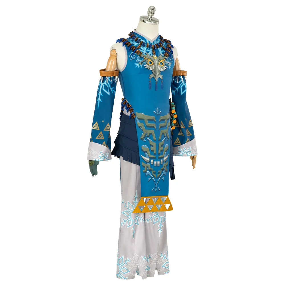 The Legend of Zelda: Tears of the Kingdom Link Frostbite Armor Set Frostbite Set B Edition Cosplay Costume