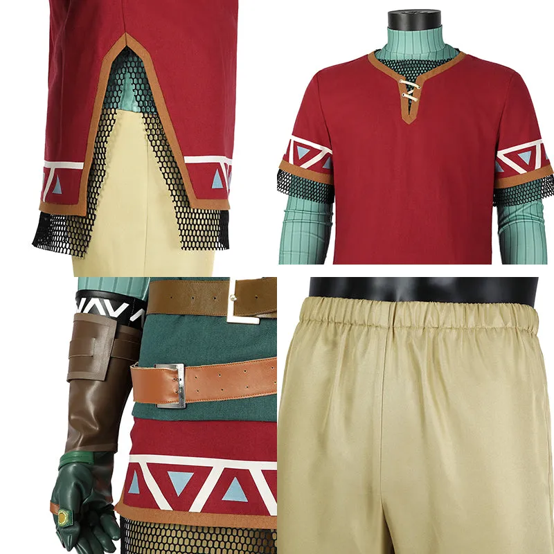 The Legend of Zelda: Tears of the Kingdom Link Hylian Set Cosplay Costume