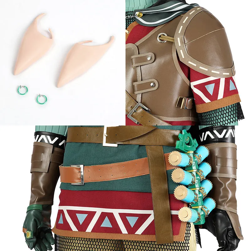 The Legend of Zelda: Tears of the Kingdom Link Hylian Set Cosplay Costume