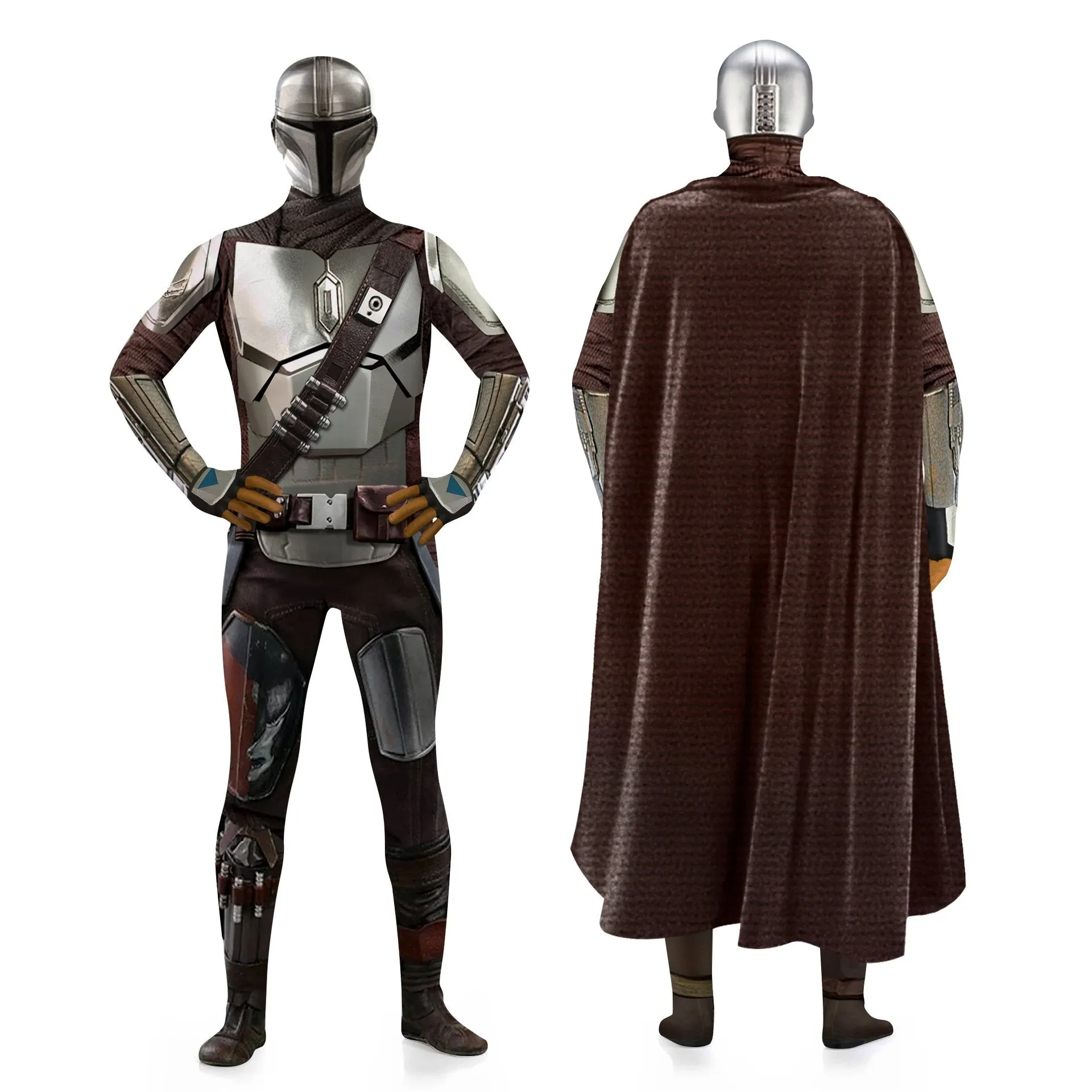 The Mandalorian S3 Din Djarin Cosplay Costumes Jumpsuit Men Women