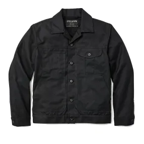 Tin Cloth Short Lined Cruiser Jacket - Black