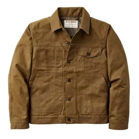 Tin Cloth Short Lined Cruiser Jacket - Dark Tan