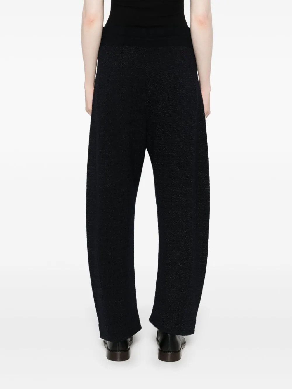 TRANSIT MICRO-PATTERNED JACQUARD TROUSERS