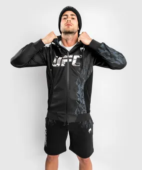 UFC Venum Authentic Fight Week Men's Zip Hoodie - Black