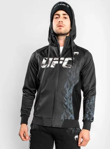 UFC Venum Authentic Fight Week Men's Zip Hoodie Size XXS-M Black