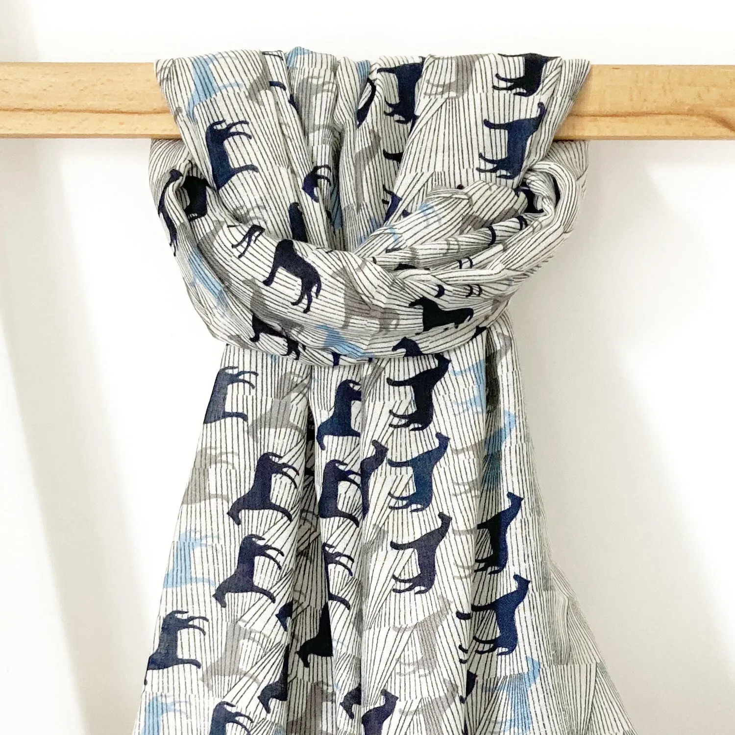 Wild Horse Print Scarf