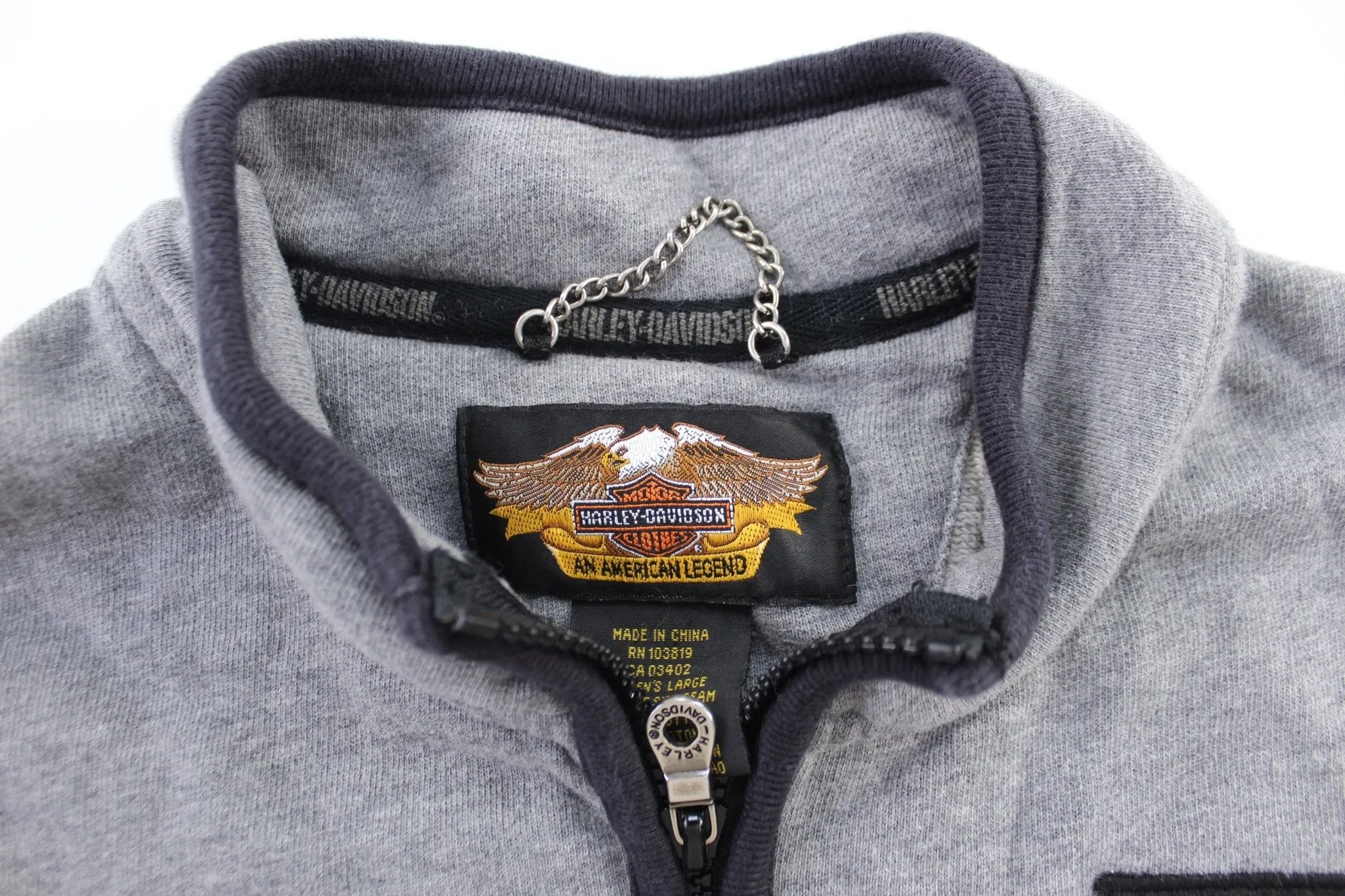 Women's Harley Davidson Motorcycles Zip Up Vest